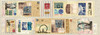 Treasured Threadz™ Collage Fabric Panel - Around the World (ABTT204)