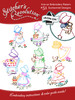 Stitcher's Revolution® Hand Stitch Iron-on Embroidery Transfer Pattern #SR51 Sunbonnet Designs (FRONT)