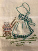 Stitcher's Revolution® Hand Stitch Iron-on Embroidery Transfer Pattern #SR51 Sunbonnet Designs