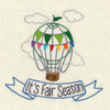 Aunt Martha’s #4045 It’s Fair Season iron-on embroidery transfer pattern - Let's Go To The Fair.