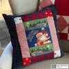 Treasured Threadz™ Fabric Panel - Santa's Sleigh Ride (ABTT206)