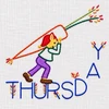Seven vintage Days of the Week Brownie embroidery designs showing washing, ironing, mending, shopping, cleaning, baking, and resting.