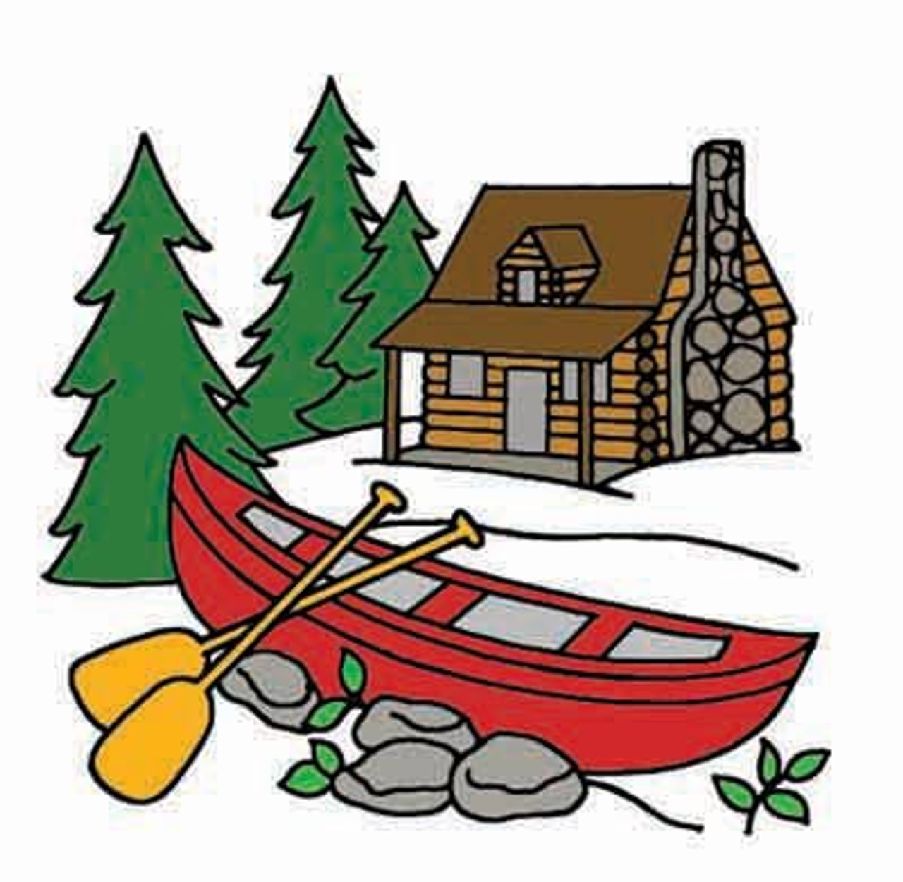 Aunt Marthas 3999 Northwoods Lodge Embroidery Transfer Pattern Cabin Fishing NEW 