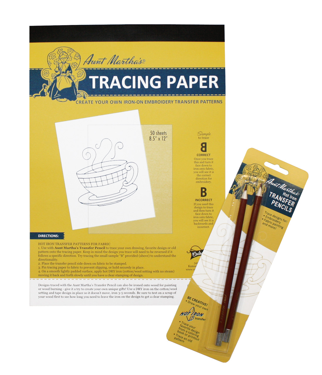 CREATE YOUR OWN TRANSFERS Tracing Pad & Transfer Pencil - Colonial  Patterns, Inc.