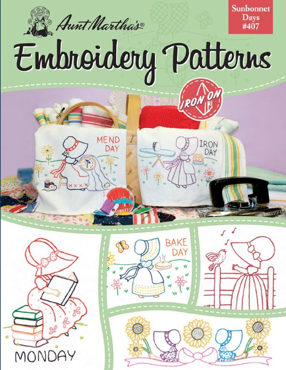 Bon Voyage Sublime Stitching Embroidery Patterns Iron On Transfers - Knjiga  na dlanu