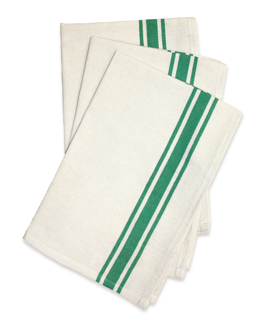 White Tea Towels for Embroidery and Kitchen 18x28 inch Cotton Fabric Pack  of 6