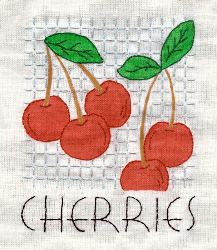 SR22 Stitcher's Revolution Retro Fruit - Colonial Patterns, Inc.
