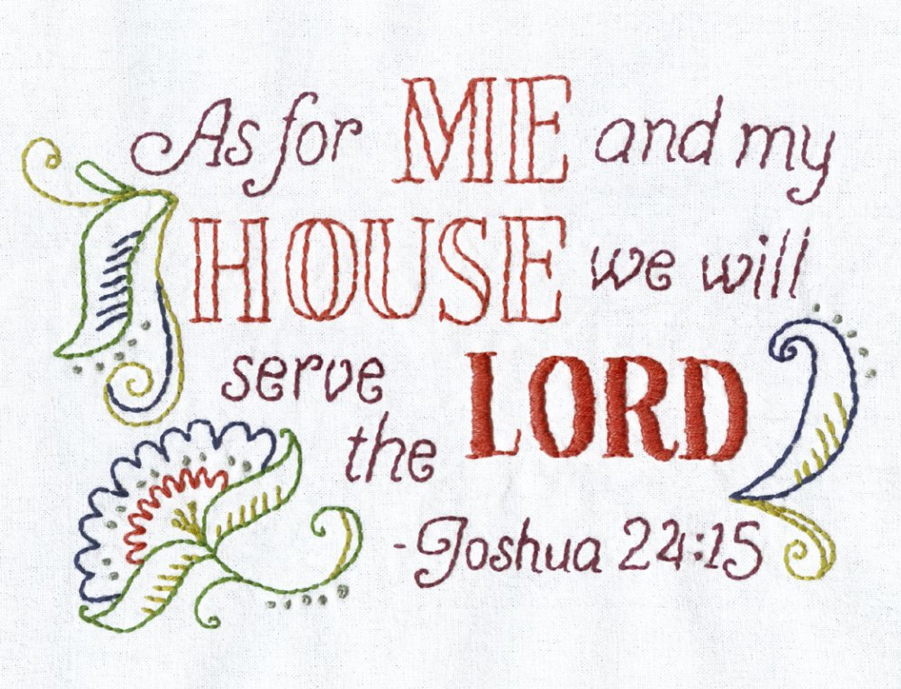 Bible Verses Embroidery Iron-On Transfers, Hobby Lobby