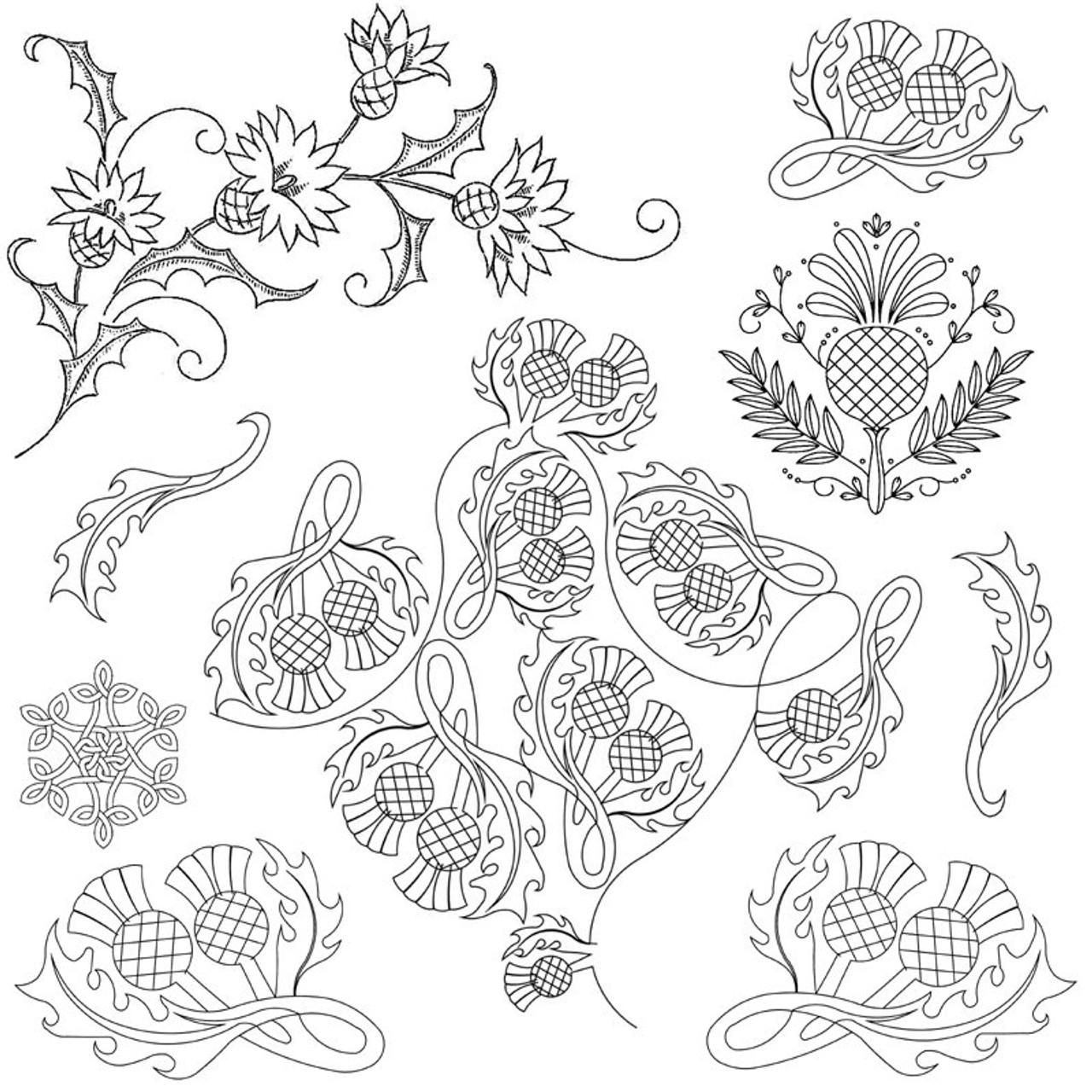 Aunt Martha's Special Edition Embroidery Transfer Pattern - Quilt Label