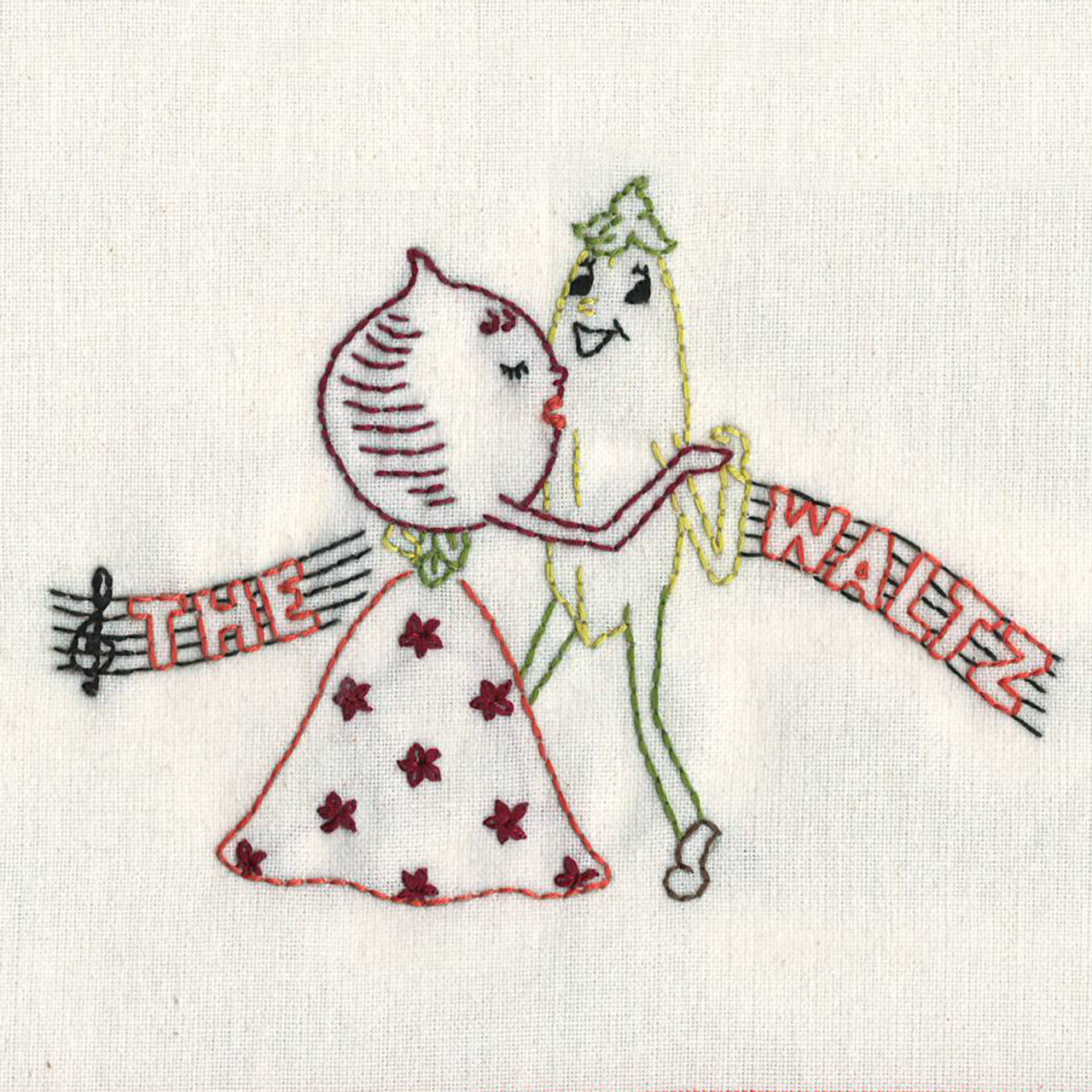 Aunt Martha's, 3132, Dancing Vegetables, Embroidery, Transfer