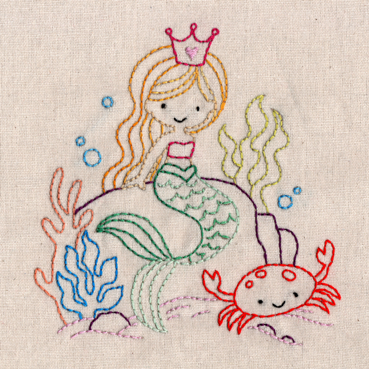 Under The Sea Mermaid Sublime Stitching Embroidery Patterns Iron On  Transfers