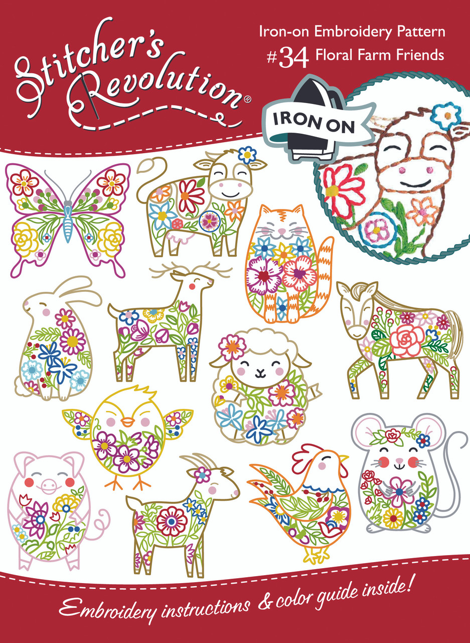 Stitcher's Revolution Iron-On Transfers