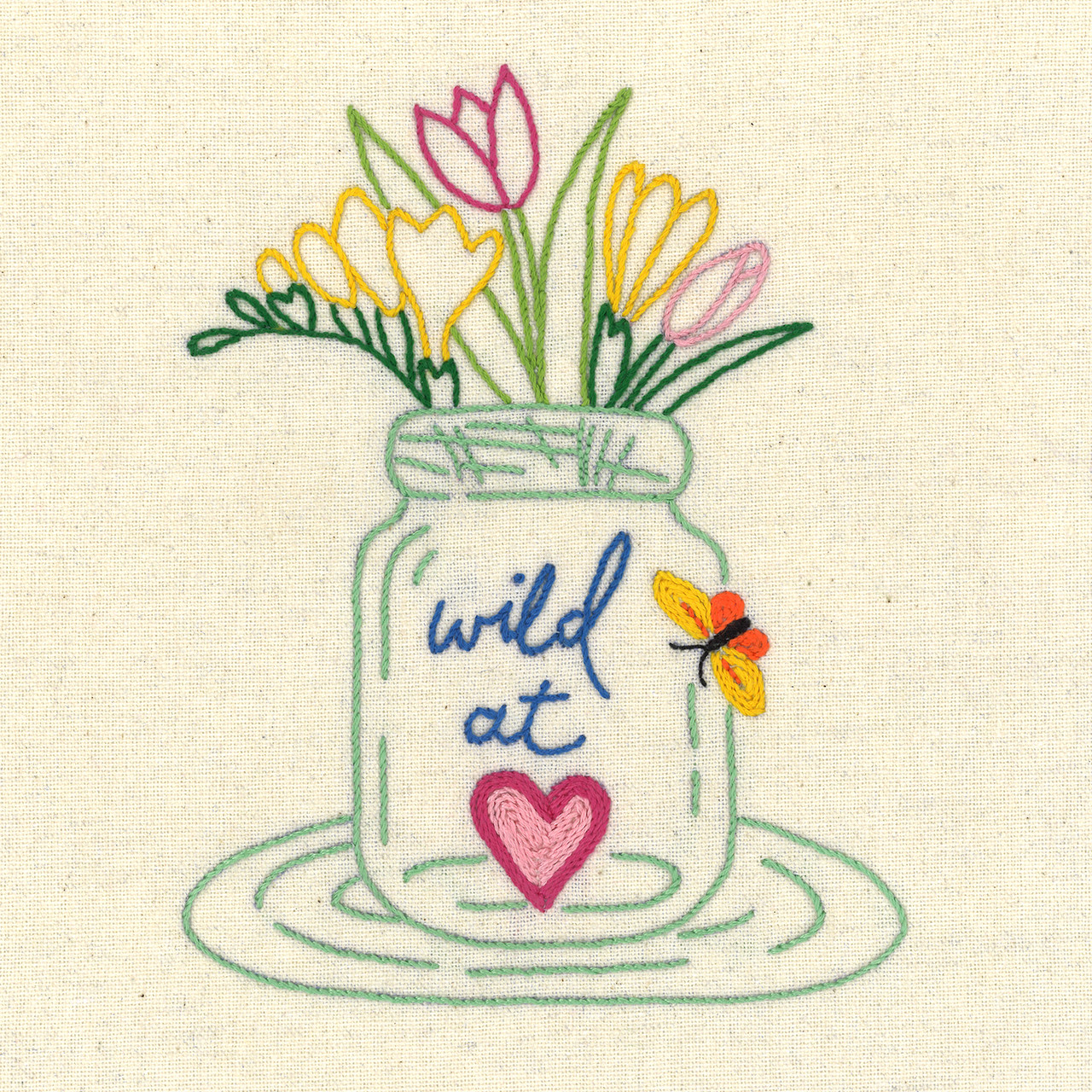 Aunt Martha's® Wildflowers Iron-On Embroidery Transfers – 8