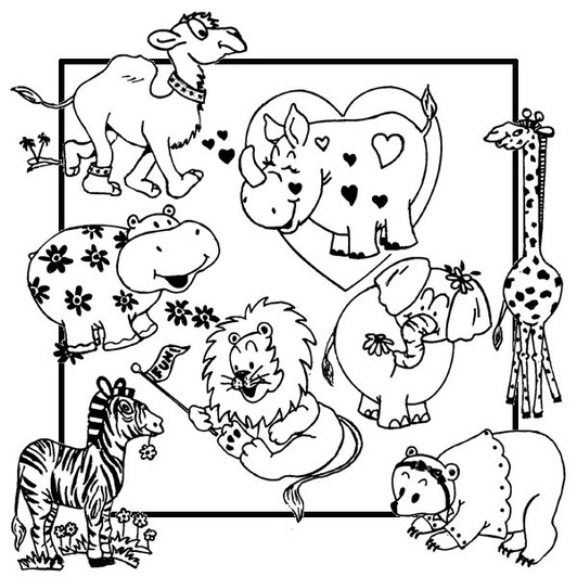 Aunt Martha's #3891 Whimsical Animals