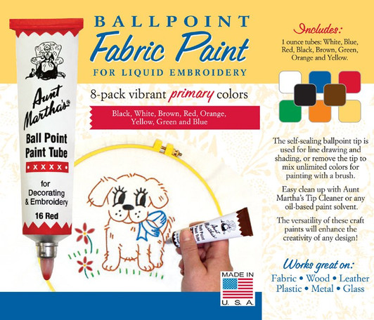 Aunt Martha's Ballpoint Paint 8-pack (Primary)