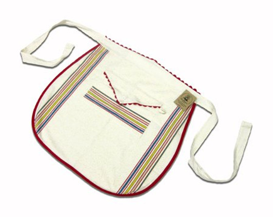 Vintage Striped Waist Apron