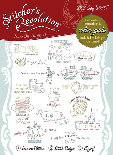 Stitcher's Revolution, SR28, Words of Wisdom, NEW Transfer Pattern – The  Vintage Teacup