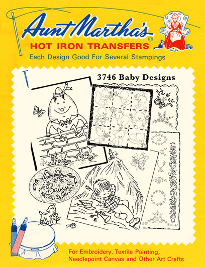 Aunt Martha's #3746 Baby Designs