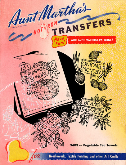 Aunt Martha's Hot Iron Transfers 3868 Halloween 2 Size: One Uncut Sewing  Pattern