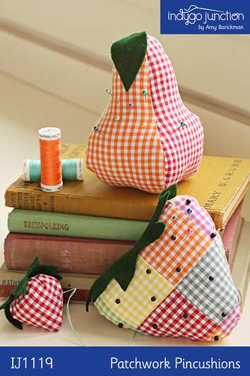 Indygo Junction® Patchwork Pincushions Sewing Pattern by Amy Barickman®