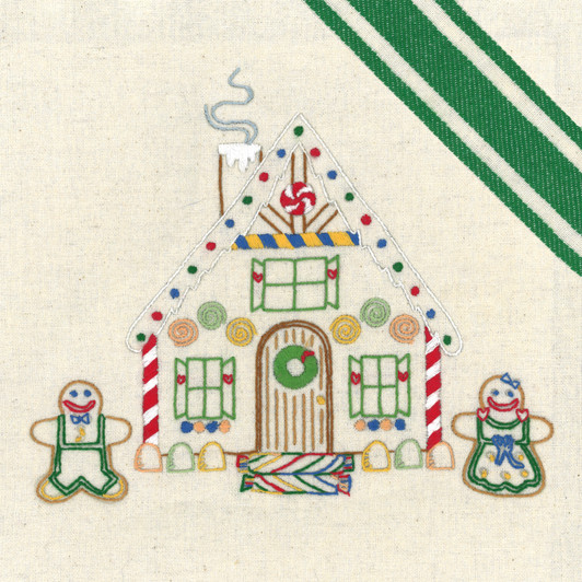 Embroidery Transfer Pattern Aunt Martha's® #4039 Christmas on the Farm