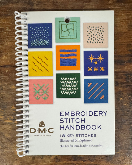 DMC® Embroidery Stitch Handbook EBSG01S – front cover of stitch guide book