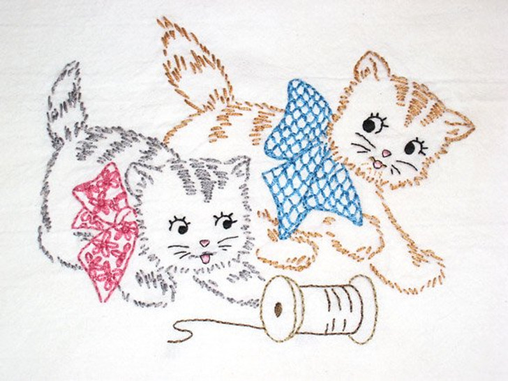 Aunt Martha's #9180 Mischievous Kittens