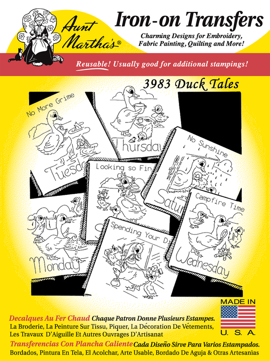 Aunt Martha's #3983 Duck Tales