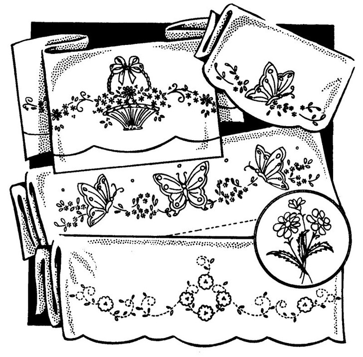 Aunt Martha's #3751 Decorative Linens