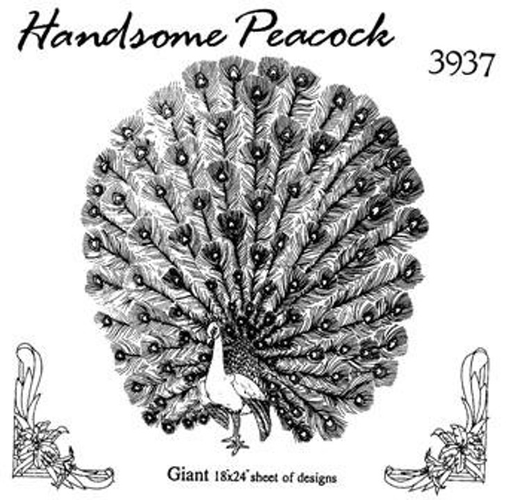 Aunt Martha's #3937 Handsome Peacock