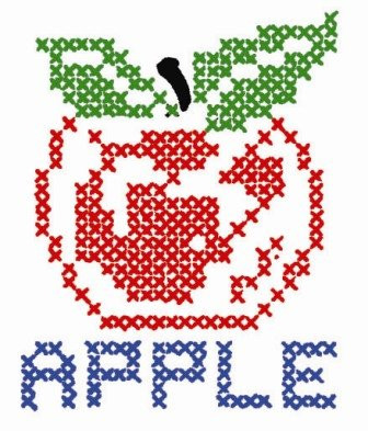 Aunt Martha's Hand Stitch Iron-on Embroidery Transfer Pattern #3787 Fancy Fruit for Tea Towels