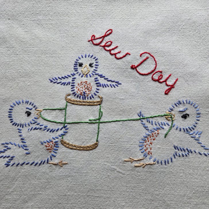 Aunt Martha's® Iron-on Embroidery Transfer Pattern #4014 Baby Chicks - Sew Day