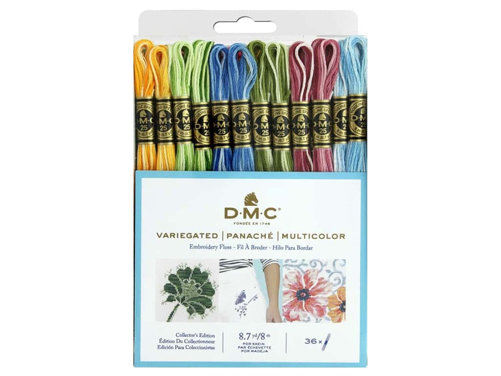 DMC Variegated Colors Floss Pack - Colonial Patterns, Inc.