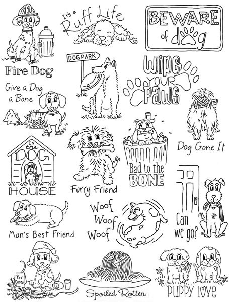Aunt Martha's #409 Playful Puppies - Colonial Patterns, Inc.