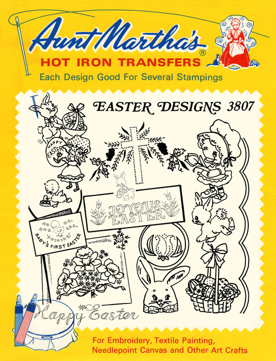 Aunt Martha's #3807 Easter Designs - Colonial Patterns, Inc.