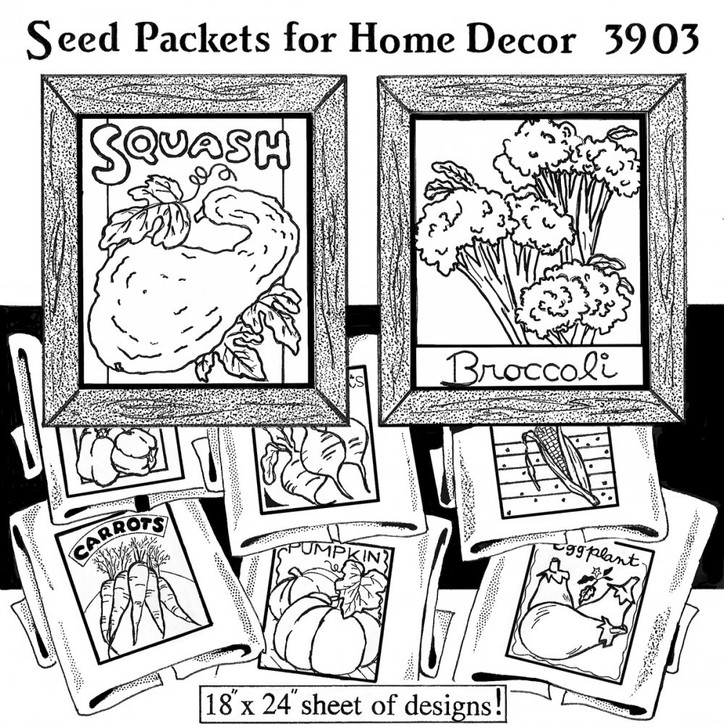 Aunt Martha's #3903 Seed Packets