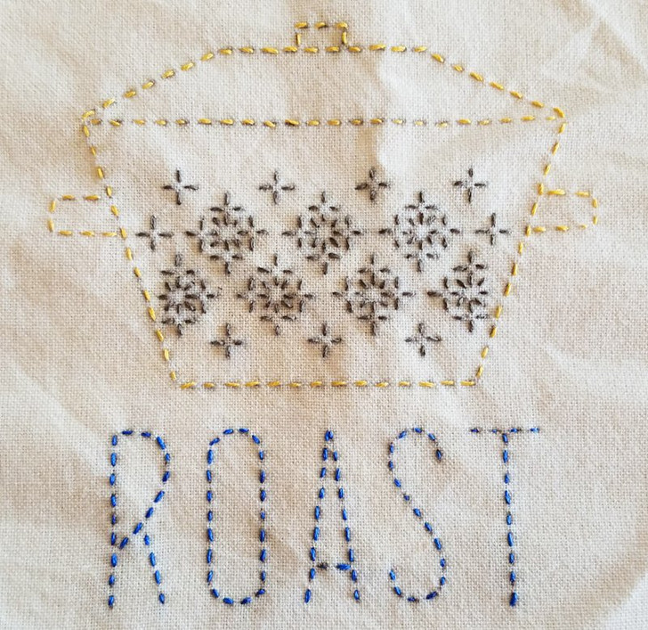 Aunt Martha's® Hand Stitch Iron-on Embroidery Transfer Pattern #4032 Sashiko Japanese Embroidery.