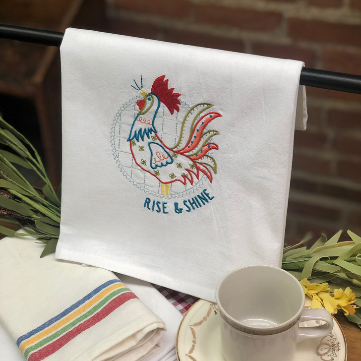 Aunt Sally's Logo Kitchen Towels