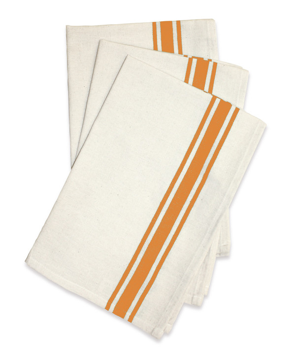 Orange shop dish towels