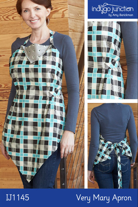Indygo Junction® The Very Mary Apron Sewing Pattern by Amy Barickman®