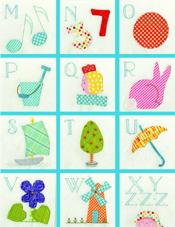 Alphabet Appliqué - Quilt Design and Appliqué Projects! by Amy Barickman®