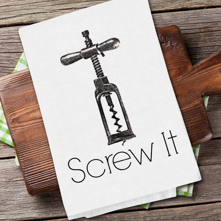 PRINTED Adult Humor 5-pack #2 Flour Sack Kitchen Towels (KIT-5-PACK#2)