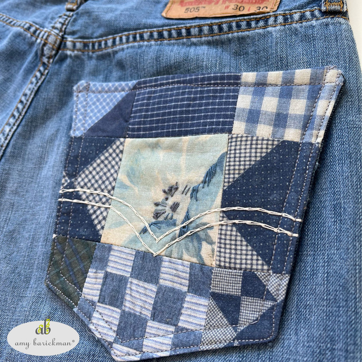 Treasured Threadz™ Quilt Block Fabric Panel - Missouri Star Blue (ABTT200)