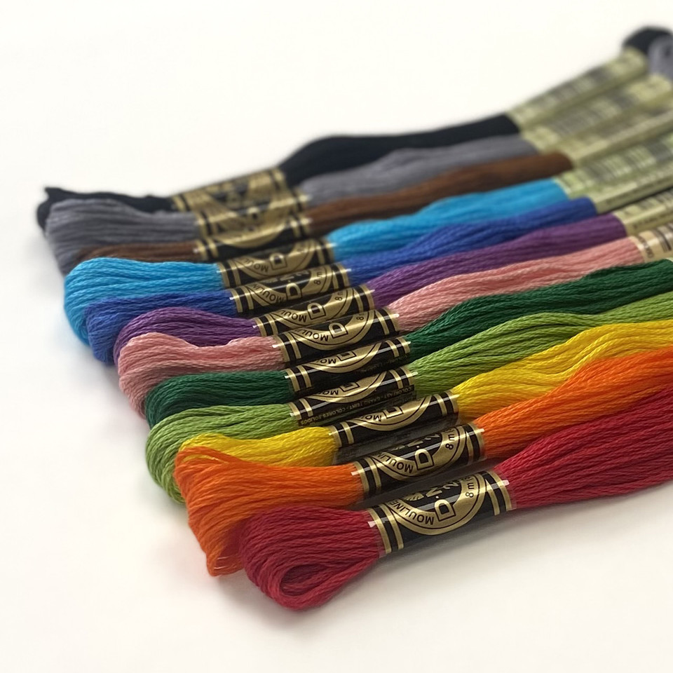 DMC Variegated Colors Floss Pack Colonial Patterns, Inc.