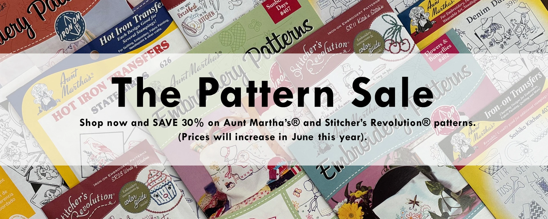 Massive Pattern Sale. Price is increasing after sale.