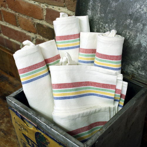 Decorative Dish Towels Set - 16x24 Inch Kitchen & Bath Towels, Patterned Polyester (Great Gift Idea)