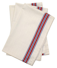Aunt Martha's Stitch 'Em Up Retro American Stripe Herringbone Towels