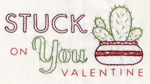 Aunt Martha's Special Edition Embroidery Transfer Pattern - Stuck on You  Valentine