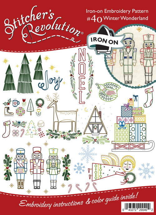 Aunt Martha's Stitcher's Revolution Asian Inspirations Iron-On Transfer Pattern - 18"x24" Sheet For Embroidery