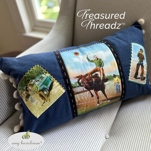 Treasured Threadz™ Collage Fabric Panel - Western Rodeo - Colonial ...